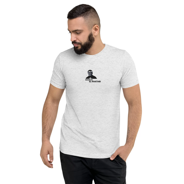 T-Shirt Abdelkrim El Khattabi devant gris
