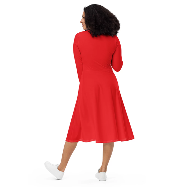 Robe Drapeau Rif Grand format vue dos