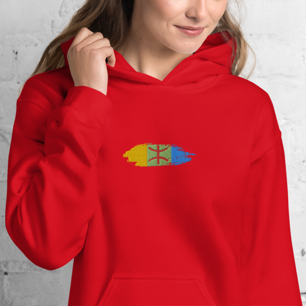 SWEAT DRAPEAU RIF ET DRAPEAU BERBÈRE vue devant