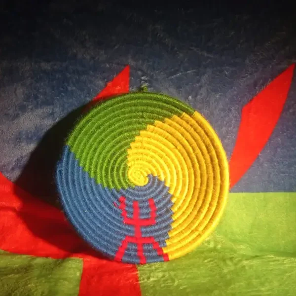 Plateau Mural Drapeau berbere Petit Taille