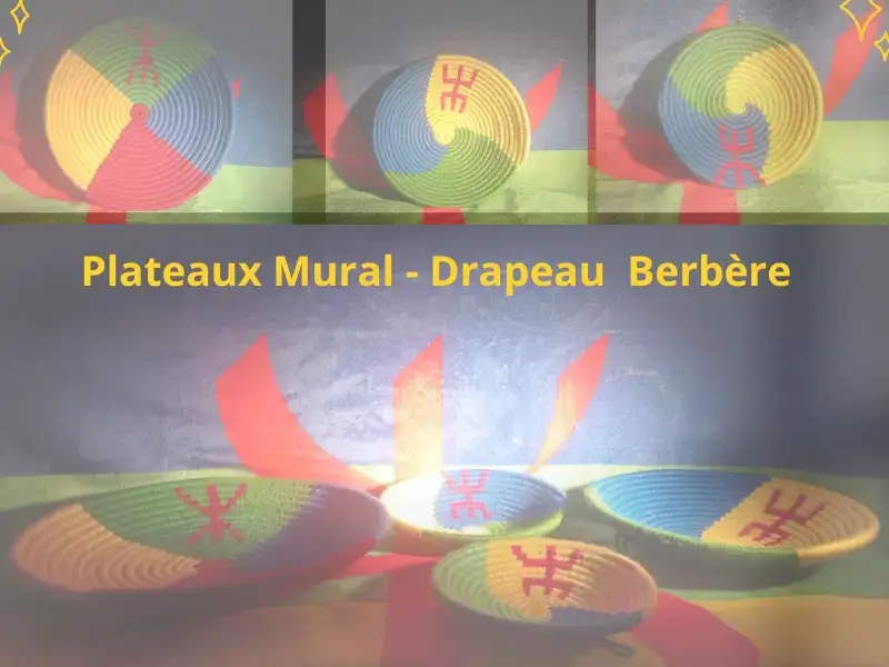 Collection Plateaux Muraux – Drapeau Amazigh