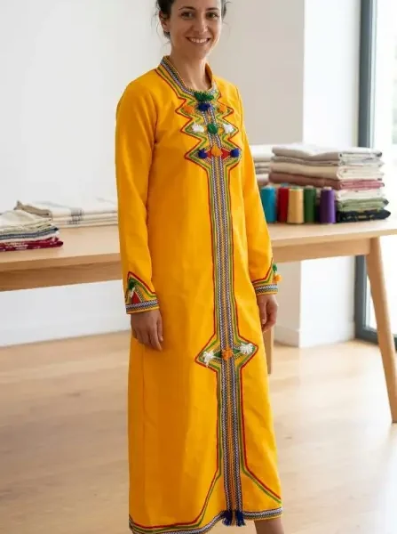 Robe berbère du Souss – Tenue amazighe traditionnelle du Maroc